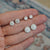 Pave Diamond Circle Earrings 14K