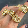 Chunky Double Knot Ring 14K Yellow Gold