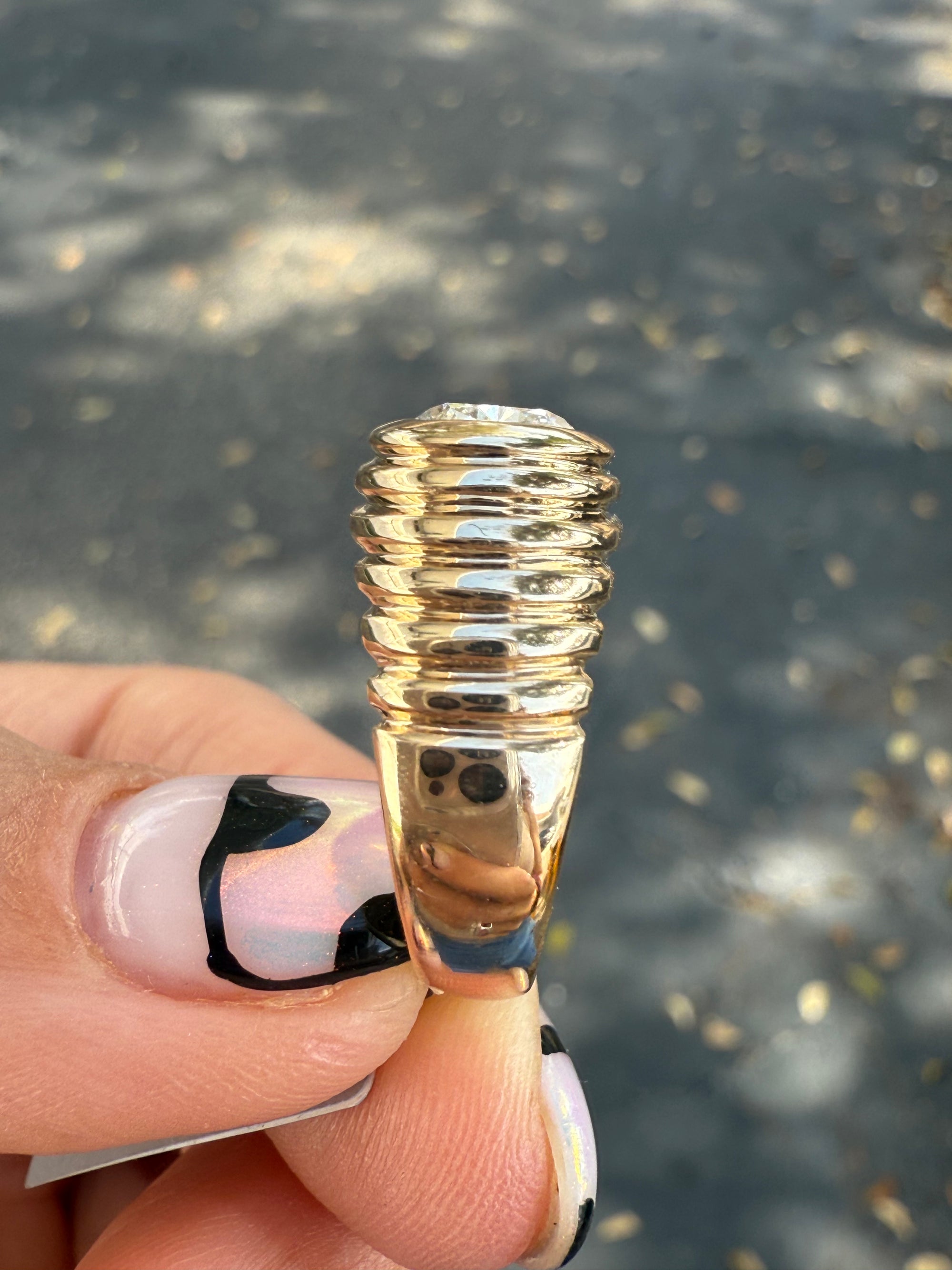 The 1990 Pinky – 2ct Lab Diamond Power Ring