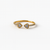 Spade Heart Diamond Open Ring