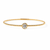 Gold Diamond Bangle