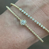 Gold Diamond Bangle