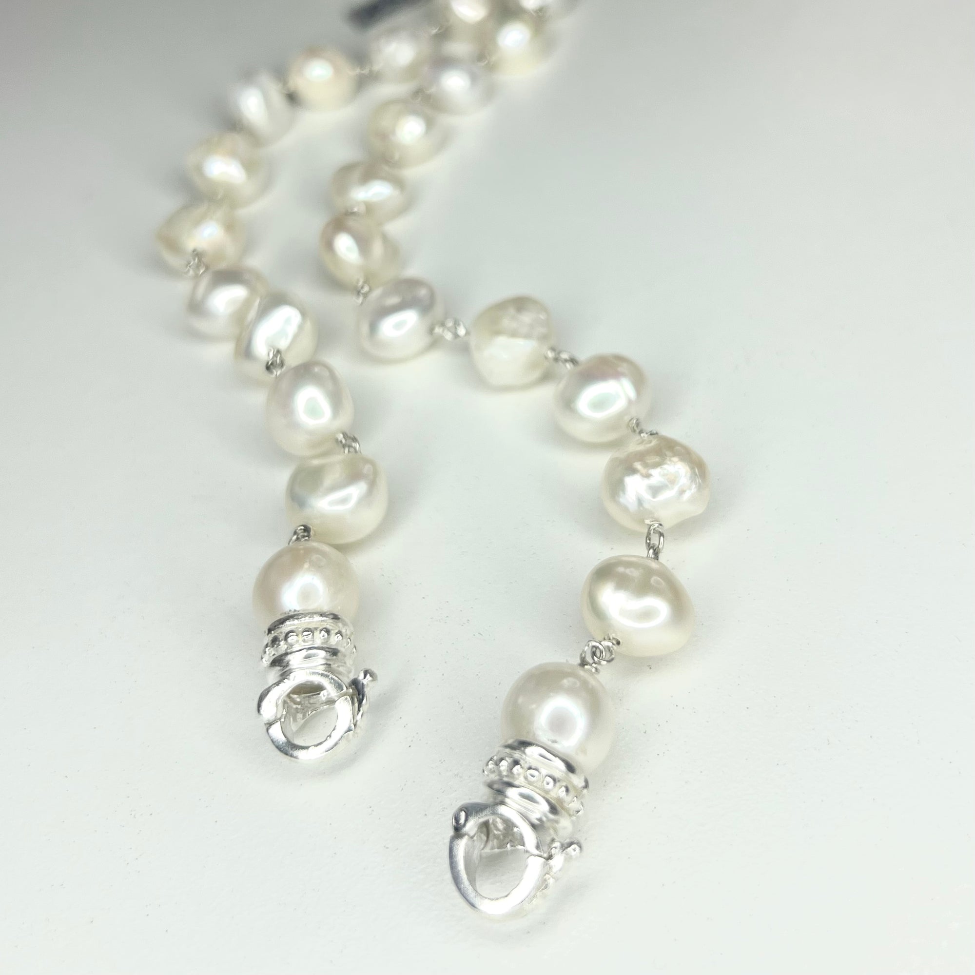 Perlita Perlita Pearl Necklace with Connections