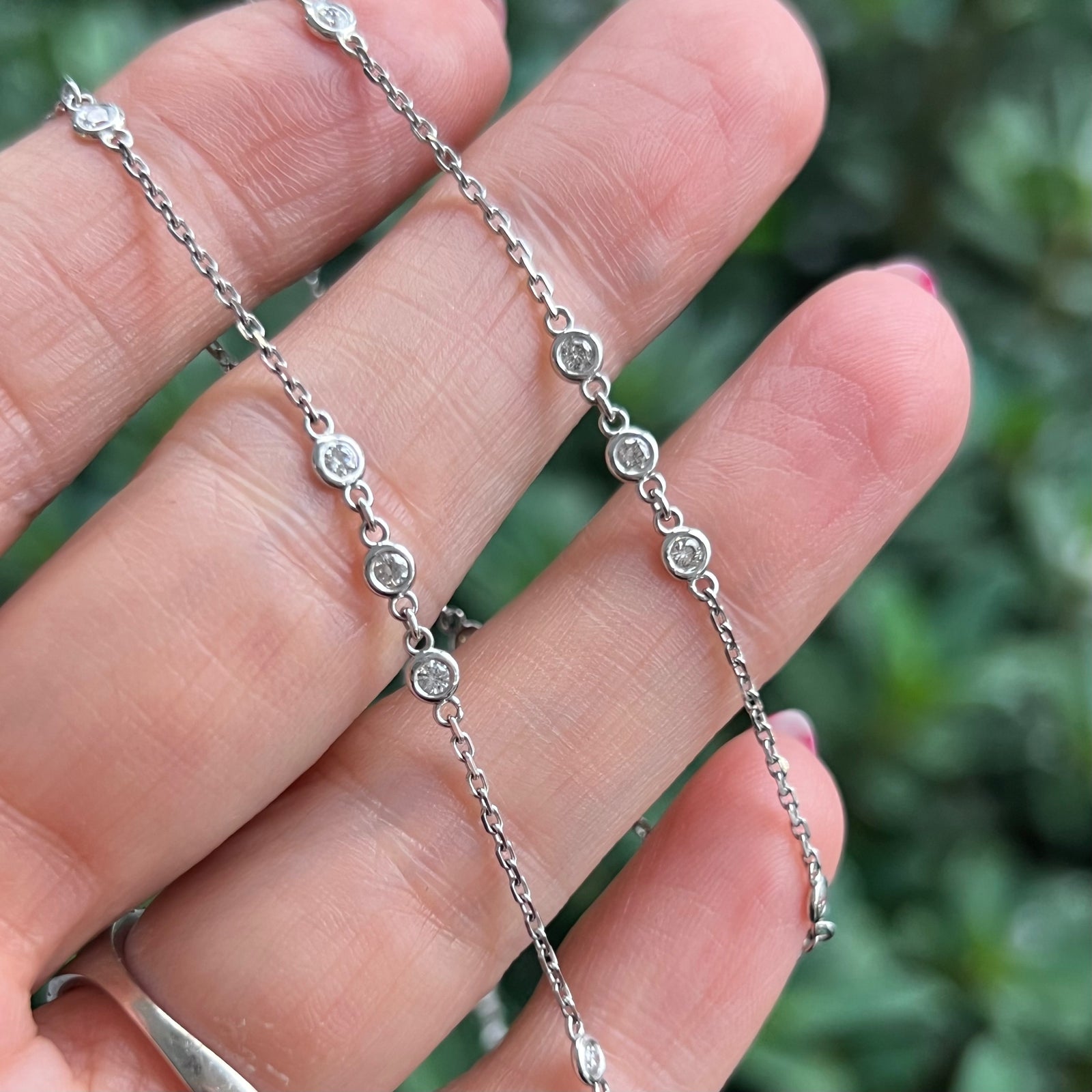 Bravo Diamonds by the Yard Necklace