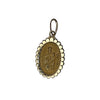 Small Oval Scalloped Scapular Medal