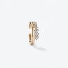gold ear cuff with diamond accents