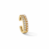 Pearl and Diamond Ear Cuff 14K