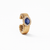 Sapphire and Diamond Ear Cuff 14K