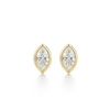 Marquis Lab Diamonds Studs 14K