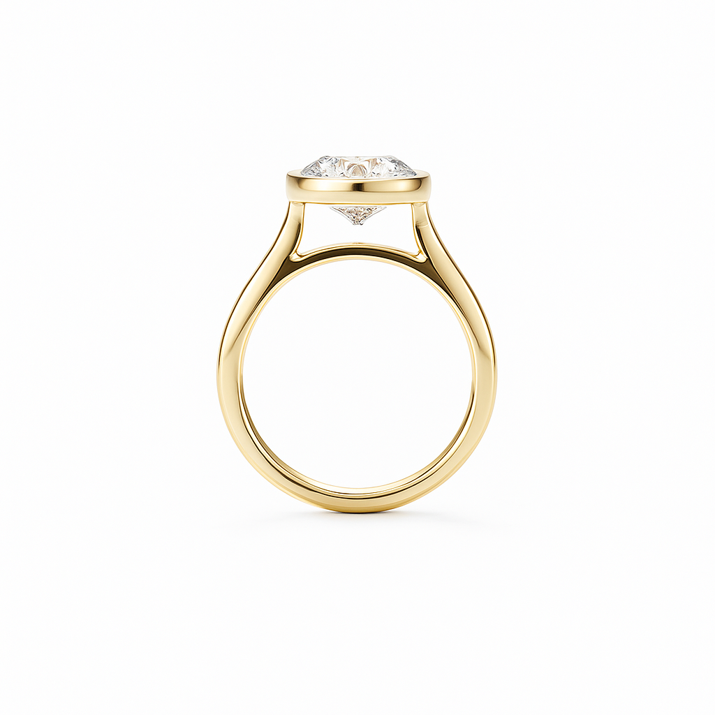 The Sofia Oval Cut Lab Diamond Solitaire