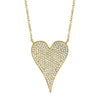 Diamond Heart Necklace Medium