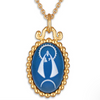 Caridad del Cobre Blue Agate Princesa