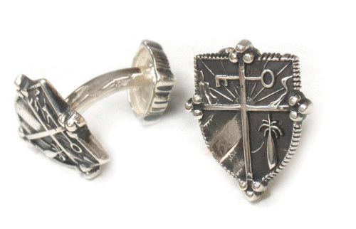 Renaissance Cuban Crest Cufflinks