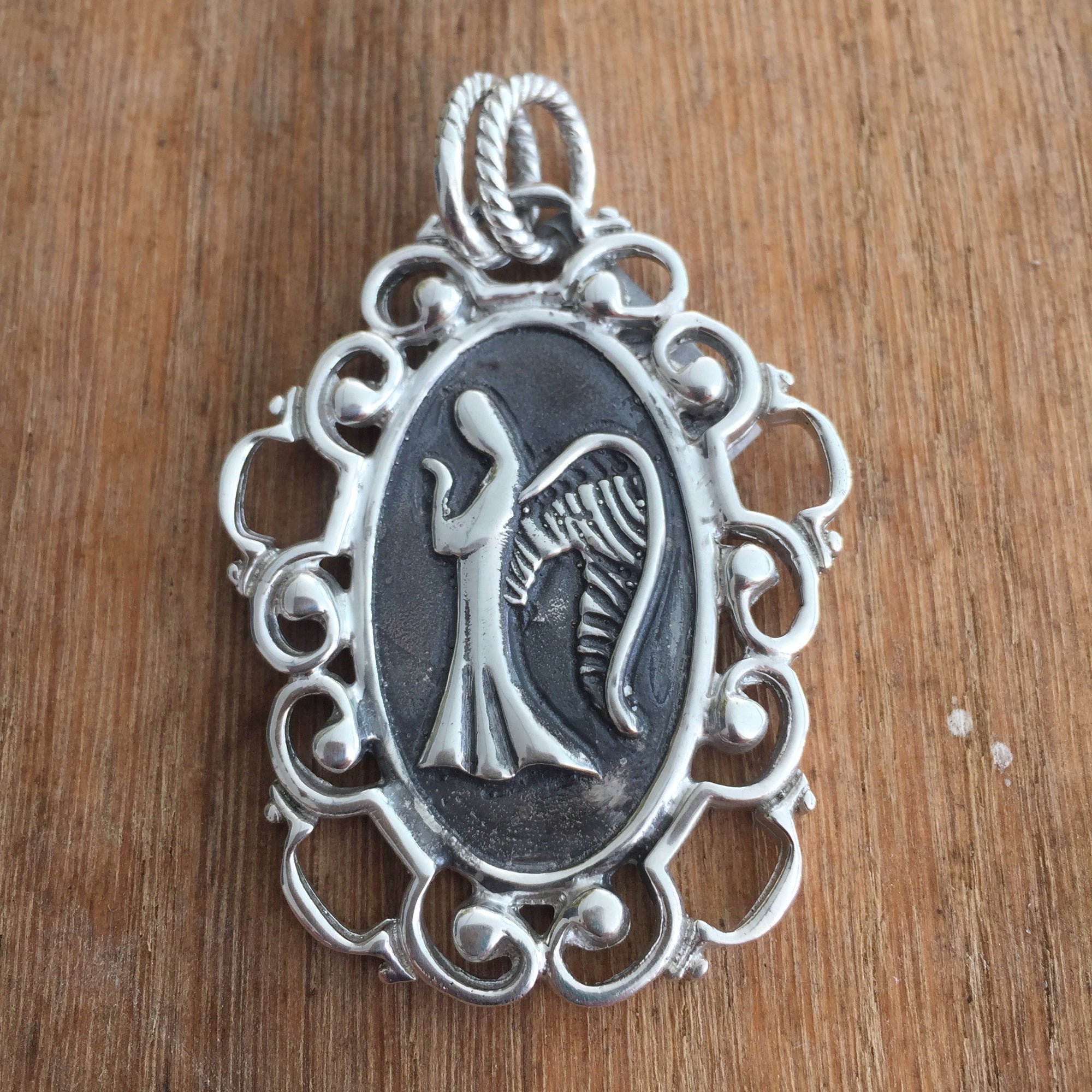 Arabesque Guardian Angel Pendant