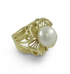 Gold Abanico Ring
