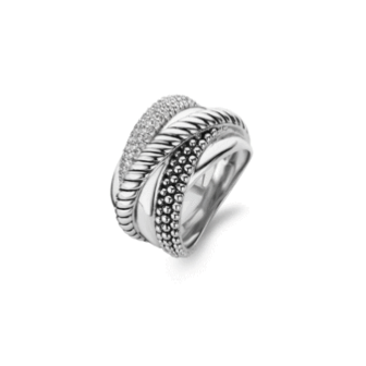 Multi Wrap Silver Ring TS