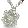 Silver Abanico Pendant