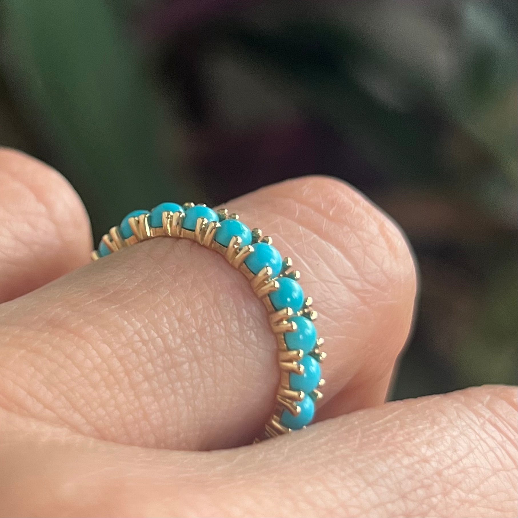 3mm Turquoise Eternity Band