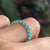 3mm Turquoise Eternity Band