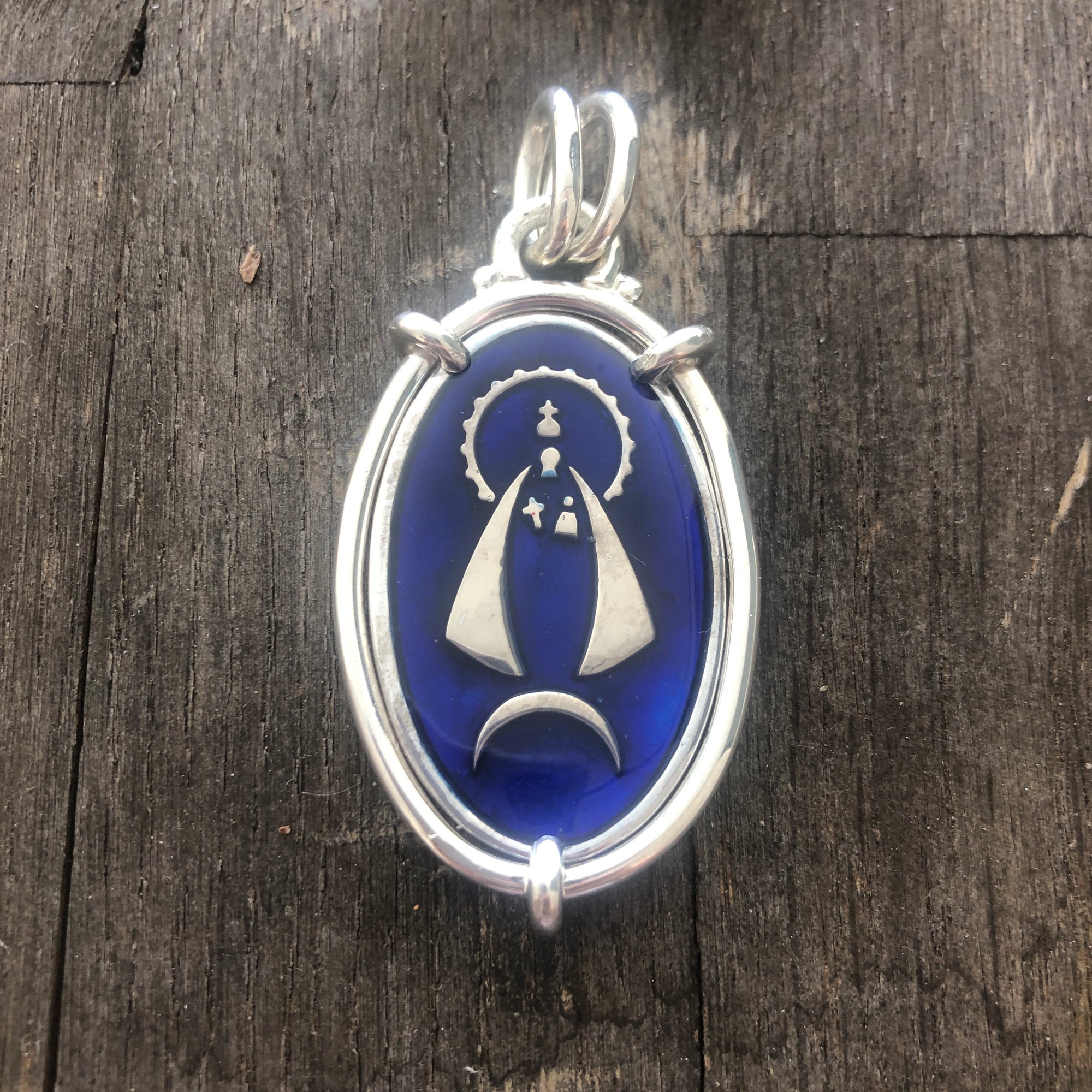 Enamel Religious Medal