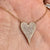 Diamond Heart Necklace Medium
