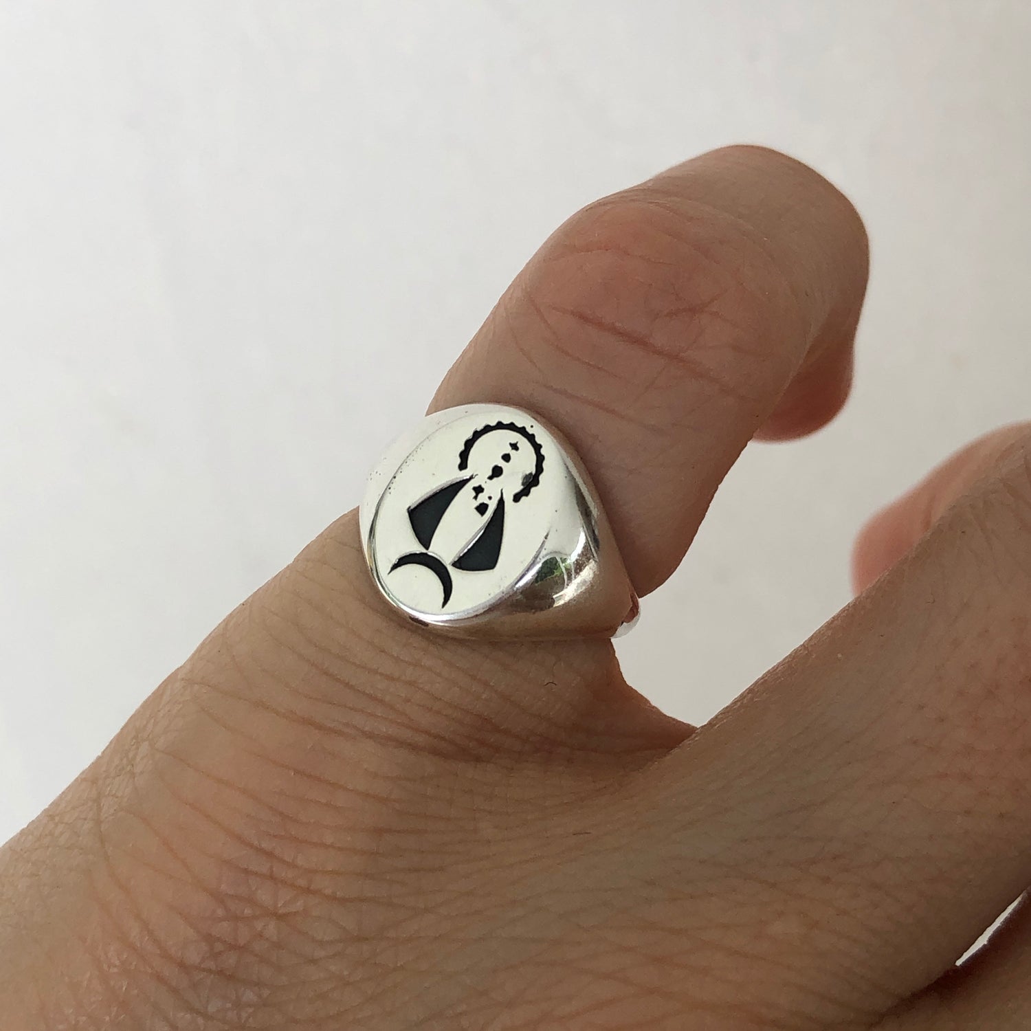 Caridad del Cobre Signet Ring