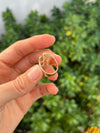 Rose Gold Diamond Corset Ring