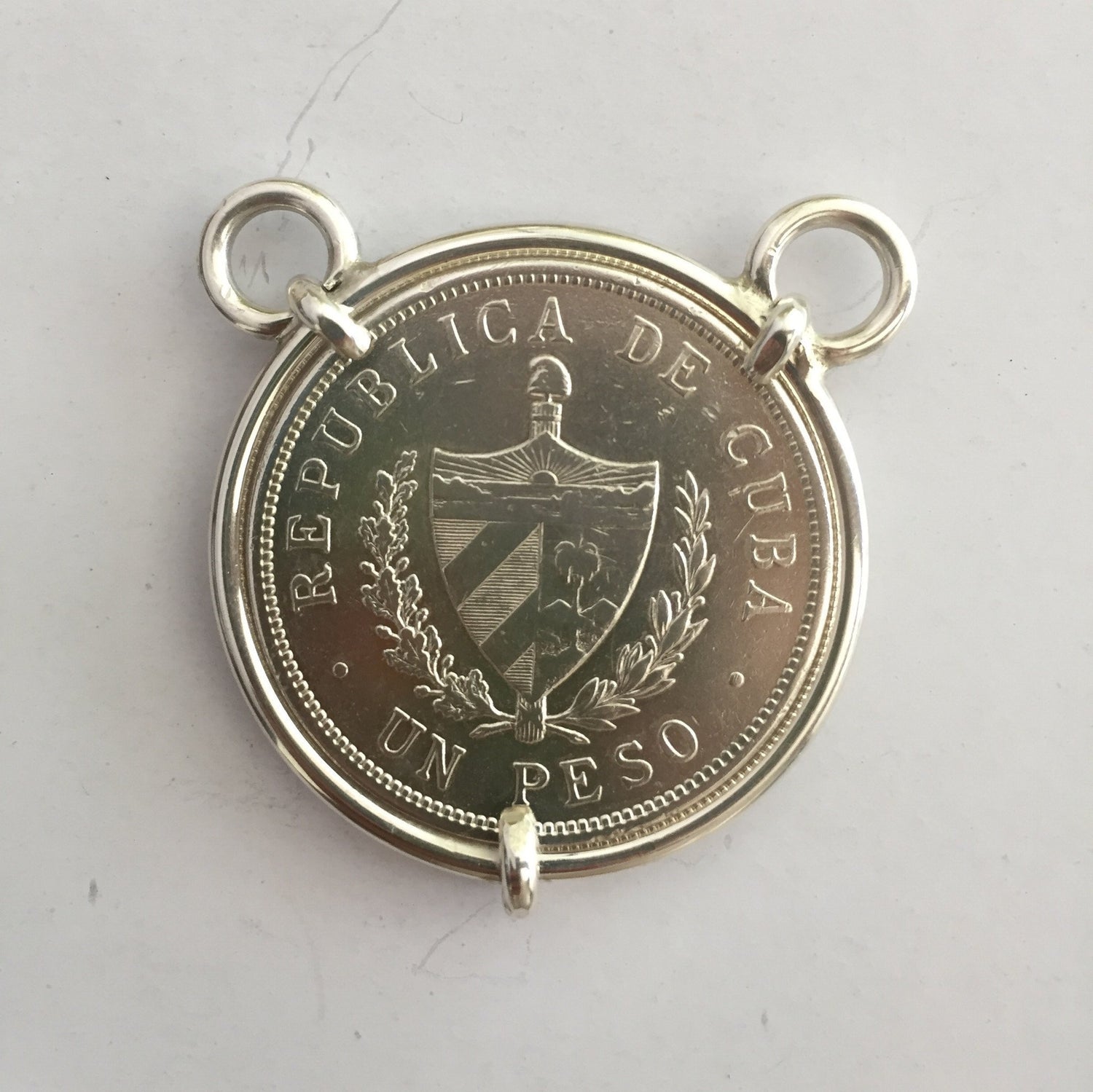 Large Cuban Crest Pendant