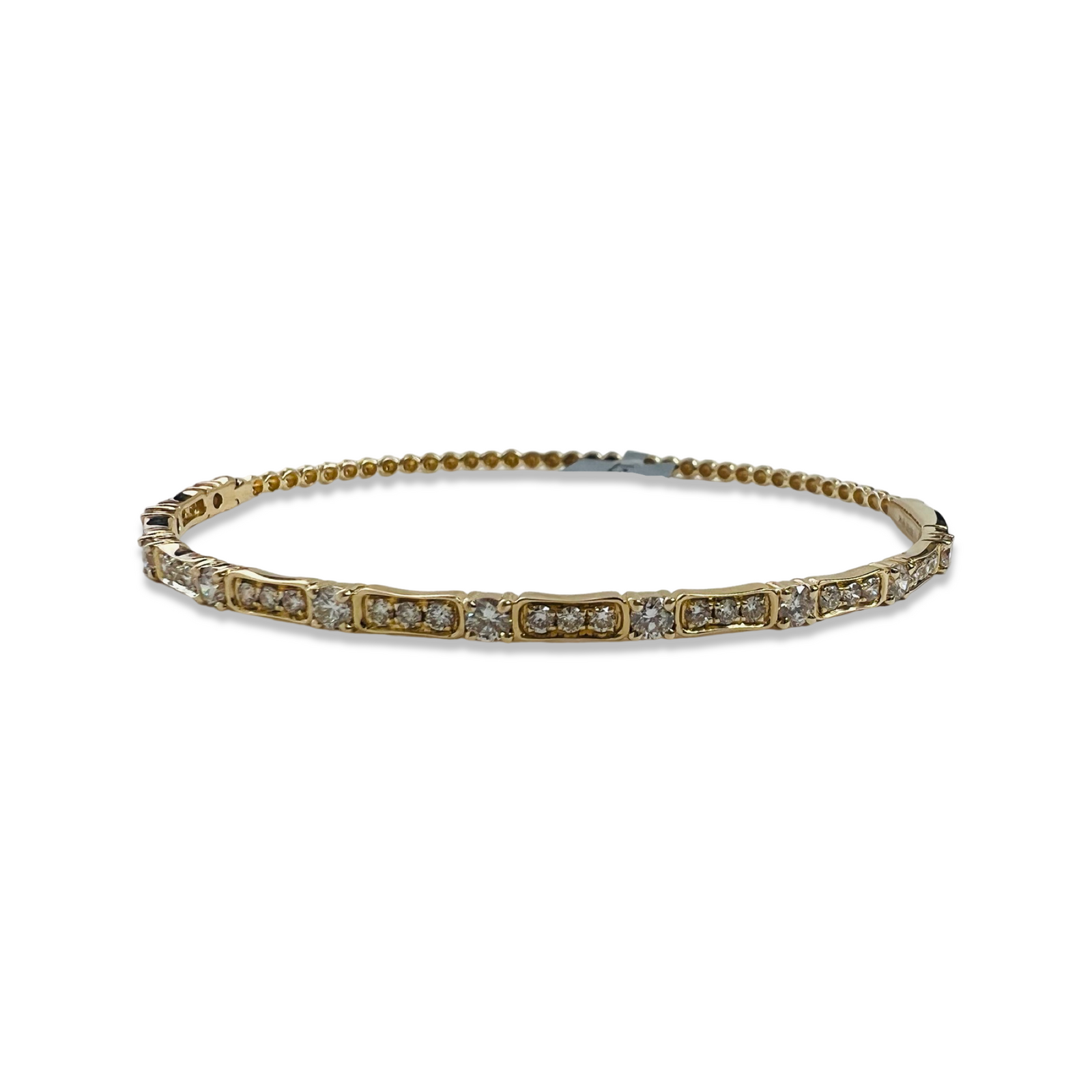 Raise the Bar Diamond Bangle Bracelet