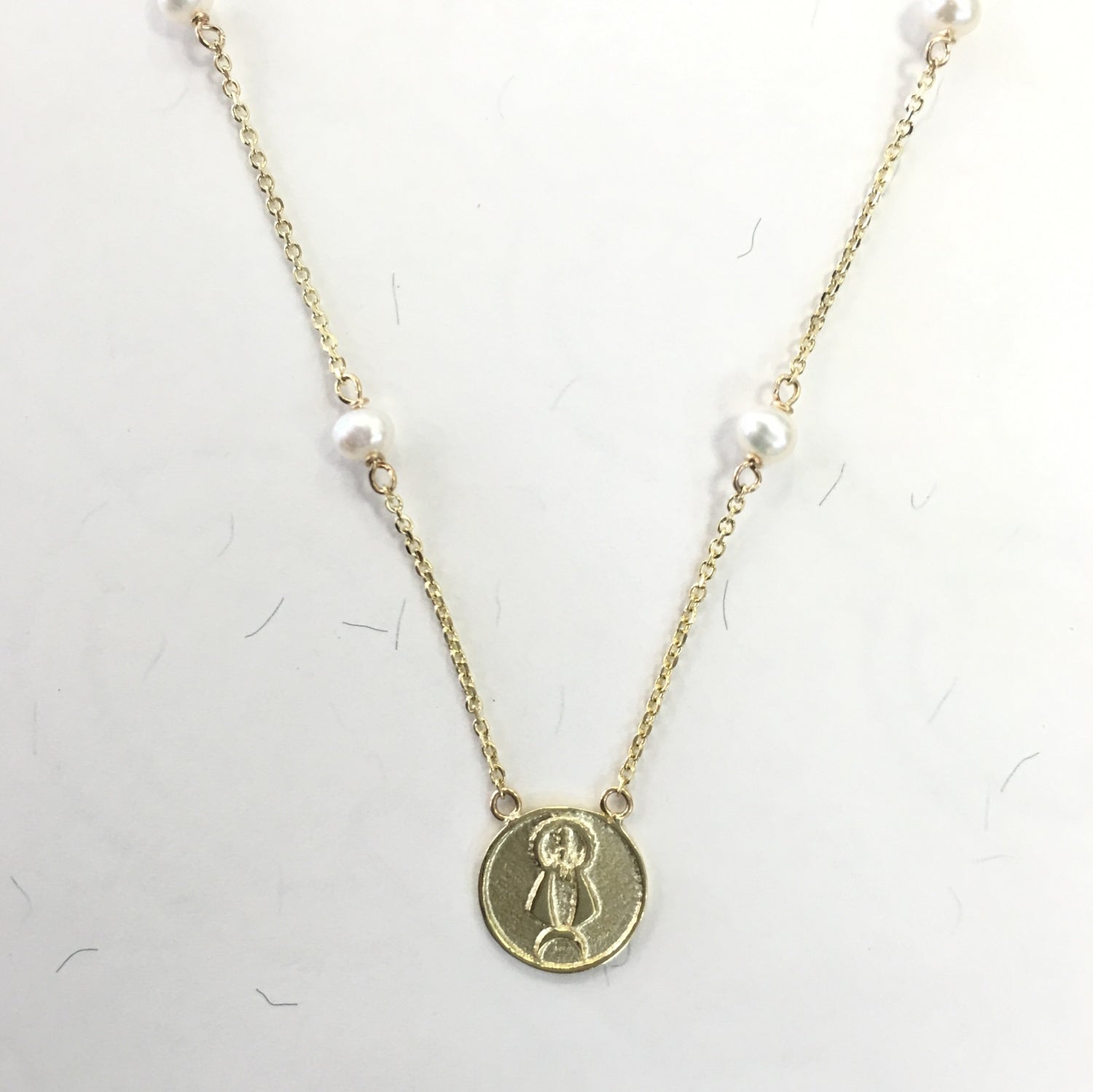 Mini Caridad del Cobre Yellow Gold