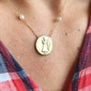 Angel Necklace in Yellow Gold (medium)