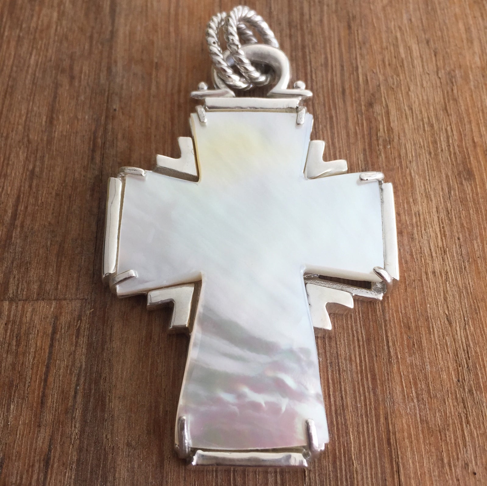 Mother of Pearl Cross