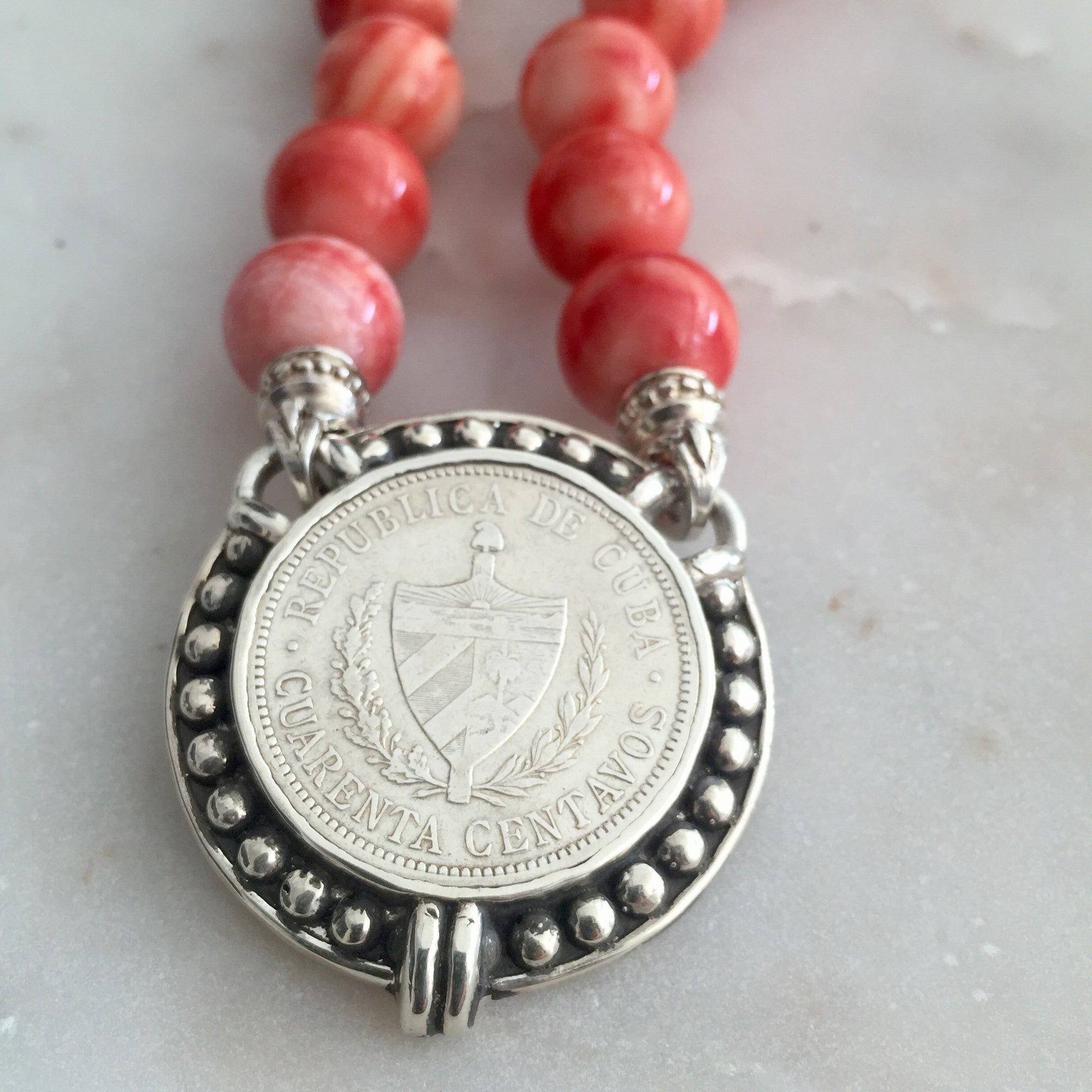 Red Shell Interchangeable Necklace